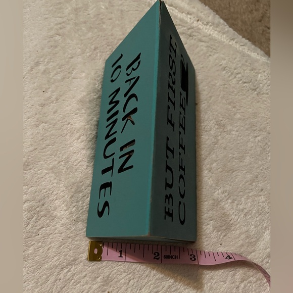 Coffee Desk Decor “ But First Coffee” - Picture 9 of 9